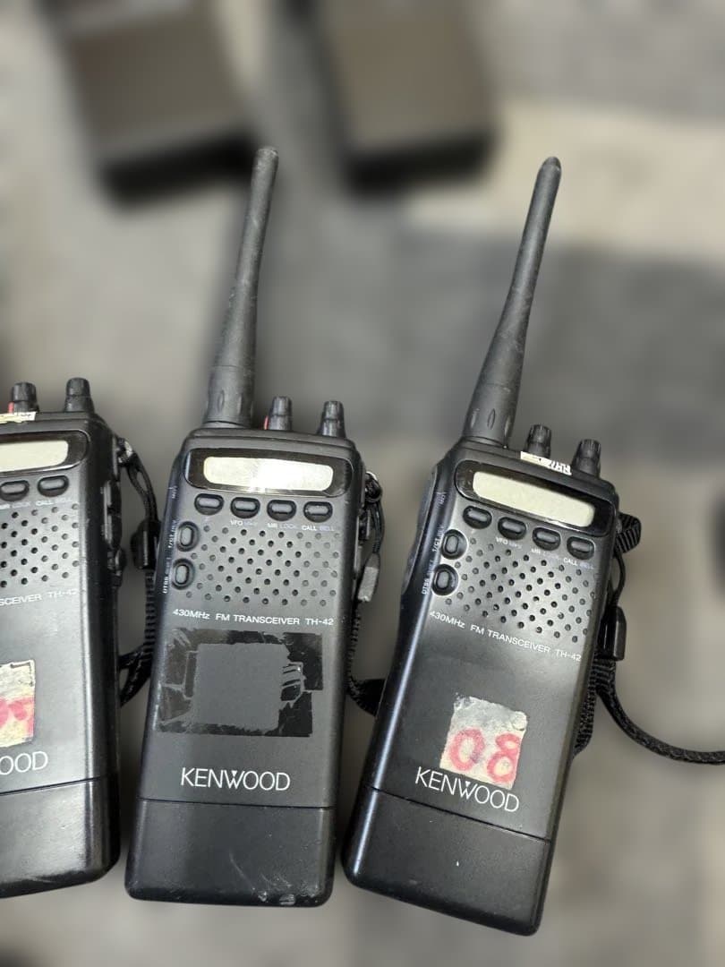 KENWOOD TH-45G TH-42トランシーバー ジャンク9個