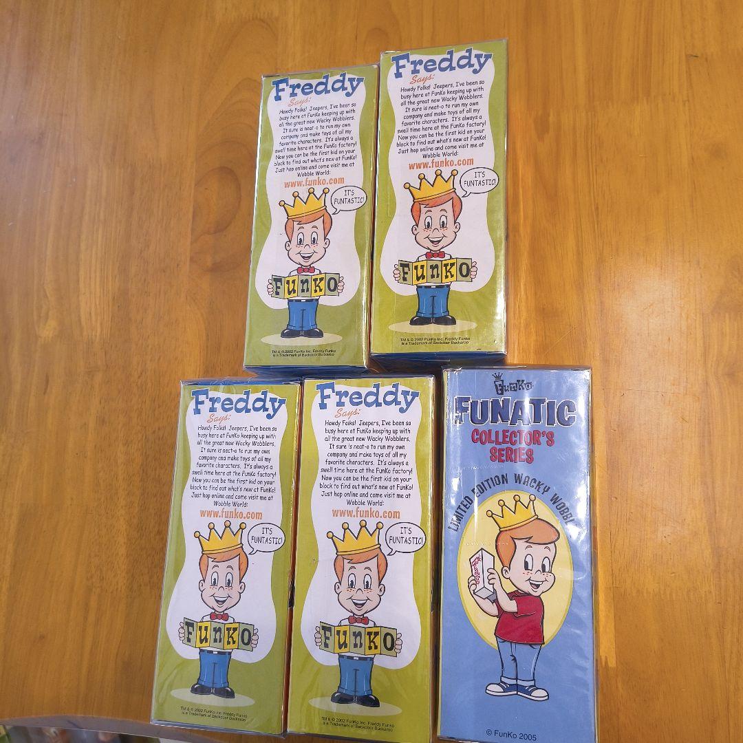 Freddy Funko Wacky Wobbler 5体セット　首振り人形