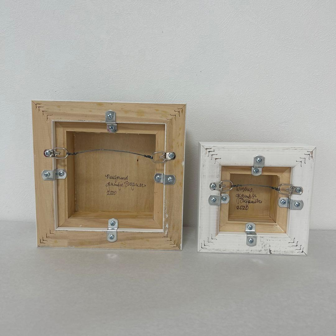 絵 花 フラワー アート 海外作家 2点