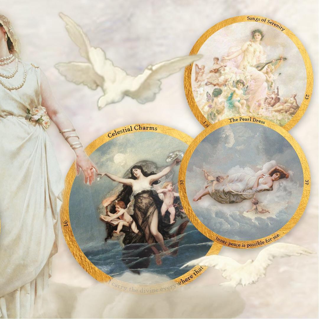 【発売したばかりの最新作海外デッキ】メーカー正規品✨天使界のオラクル／サークル型