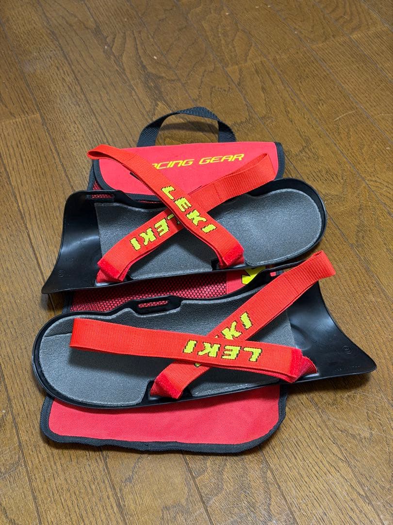 未使用保管品 LEKI レキ レガース シンガード