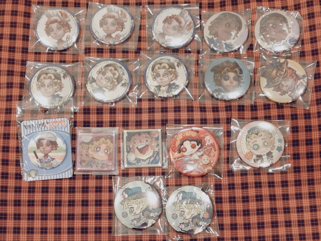 IdentityV　曲芸師　缶バッチまとめ売り