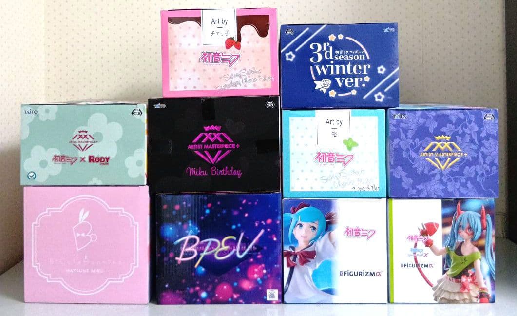 限定価格！　初音ミク　フィギュア　10点