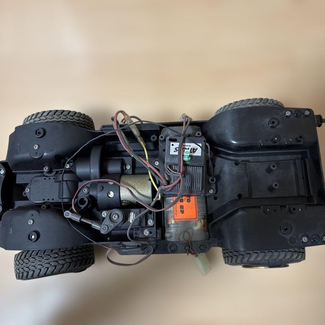 タミヤ ラジコン ジープ ラングラー プロポ付 ジャンク品 バッテリー無し