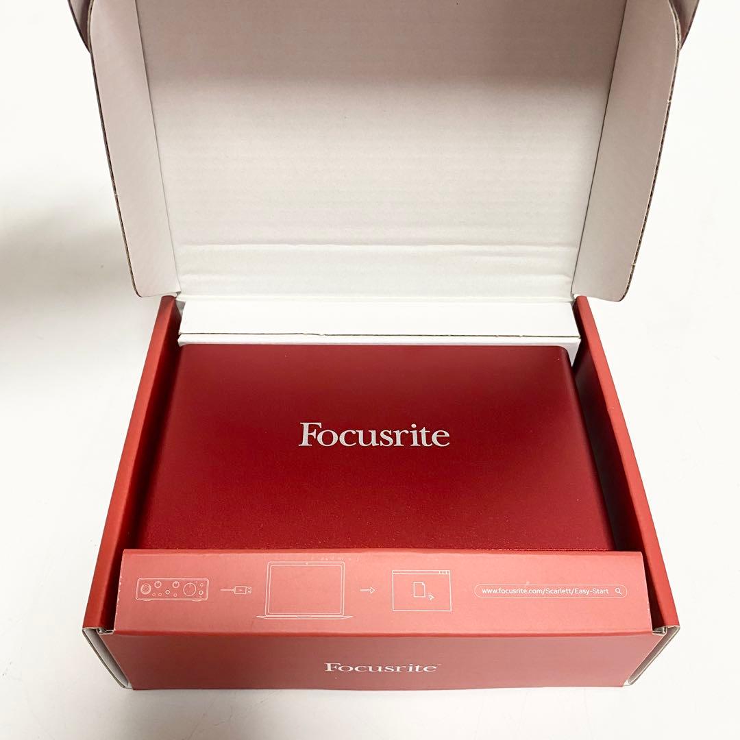 DTM・DAW focusrite Scarlett solo Gen3