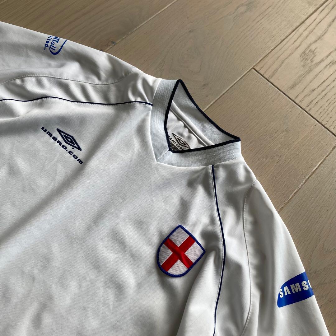 【幻級】レアモデル Umbro イングランド代表 オフィシャルゲームシャツ