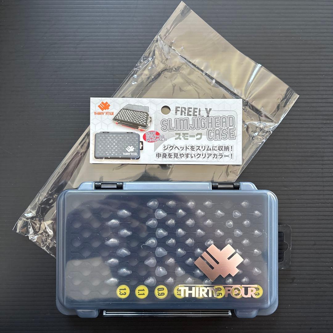 サーティーフォー 34 ゼログラヘッド＋ケース ジグヘッド アジング メバリング