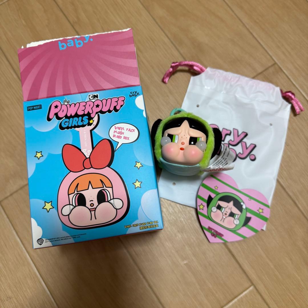 明日までPOPMART CRYBABYクライベイビーパワーパフガールズアソート