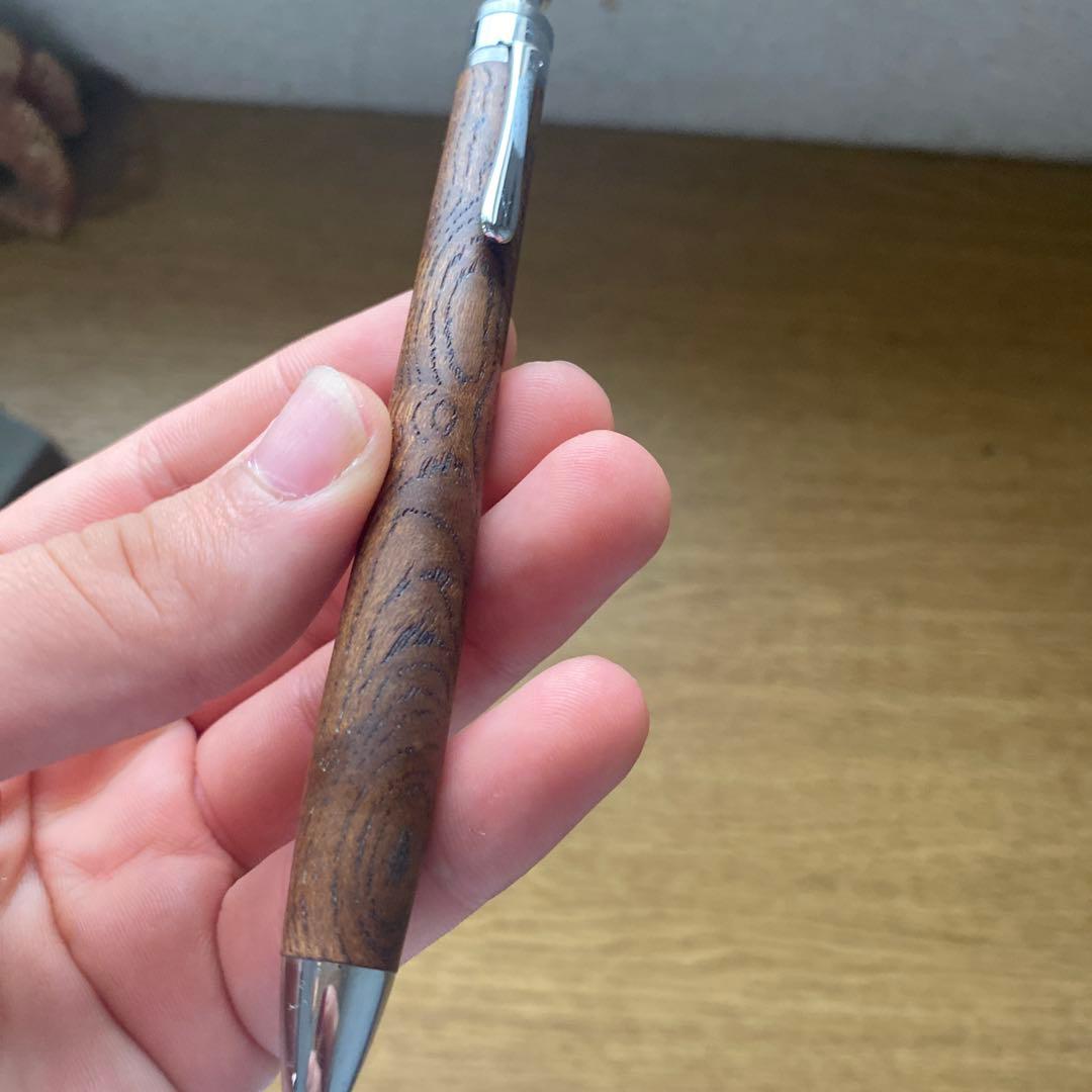 工房楔　木のシャープペン　神代欅