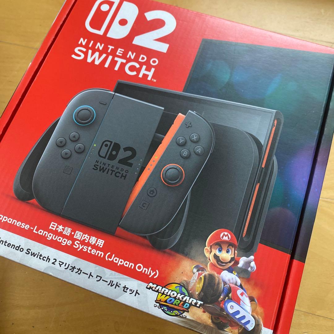 新品　Nintendo Switch 2 マリオカートワールドセット