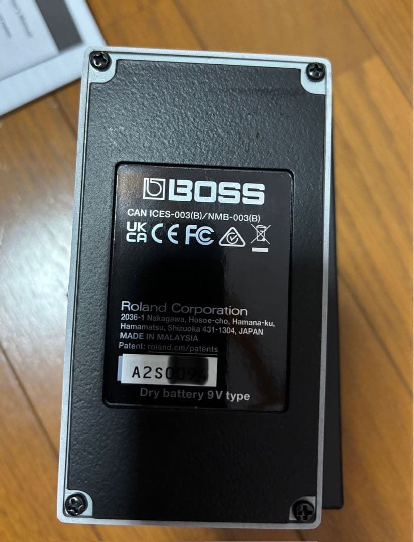 美品　BOSS Angry D JB-2 ギターエフェクター