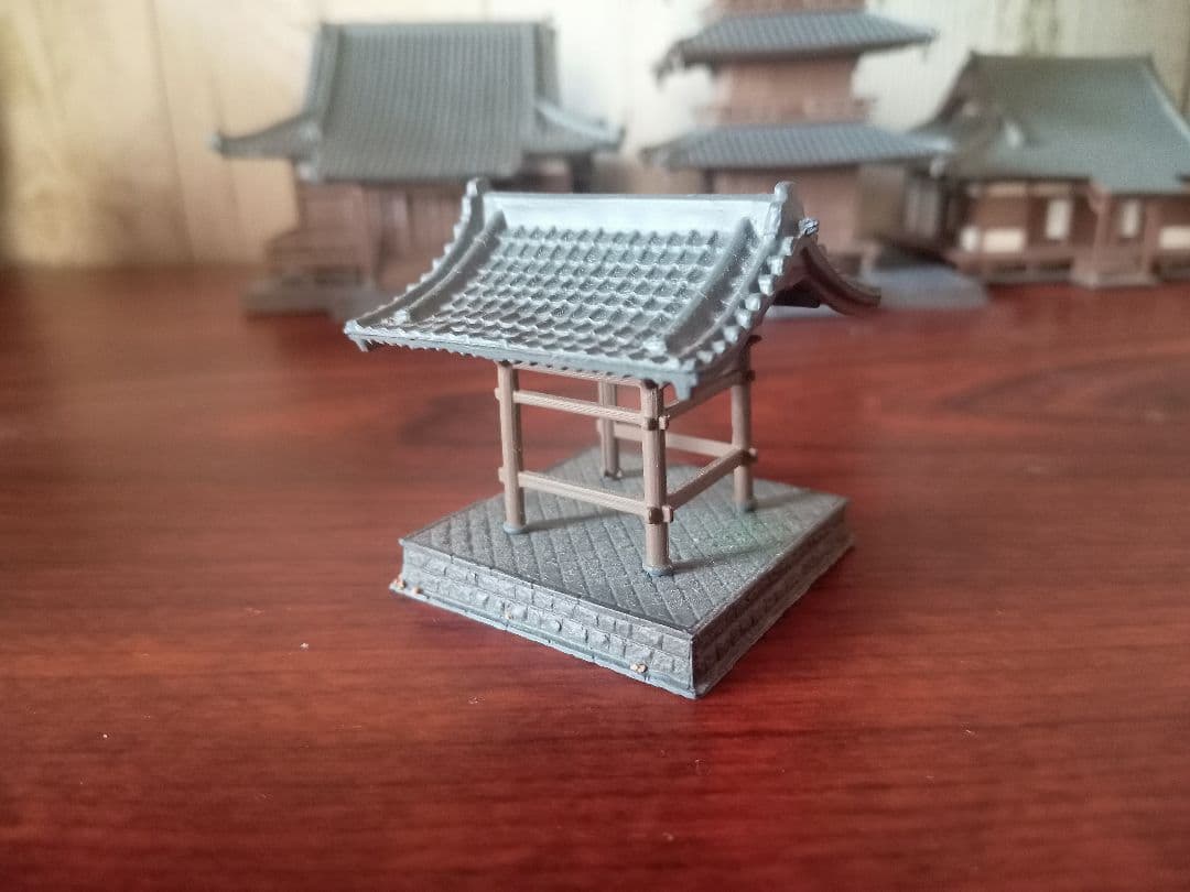 鉄道模型　ジオコレ　五重の塔・神社他