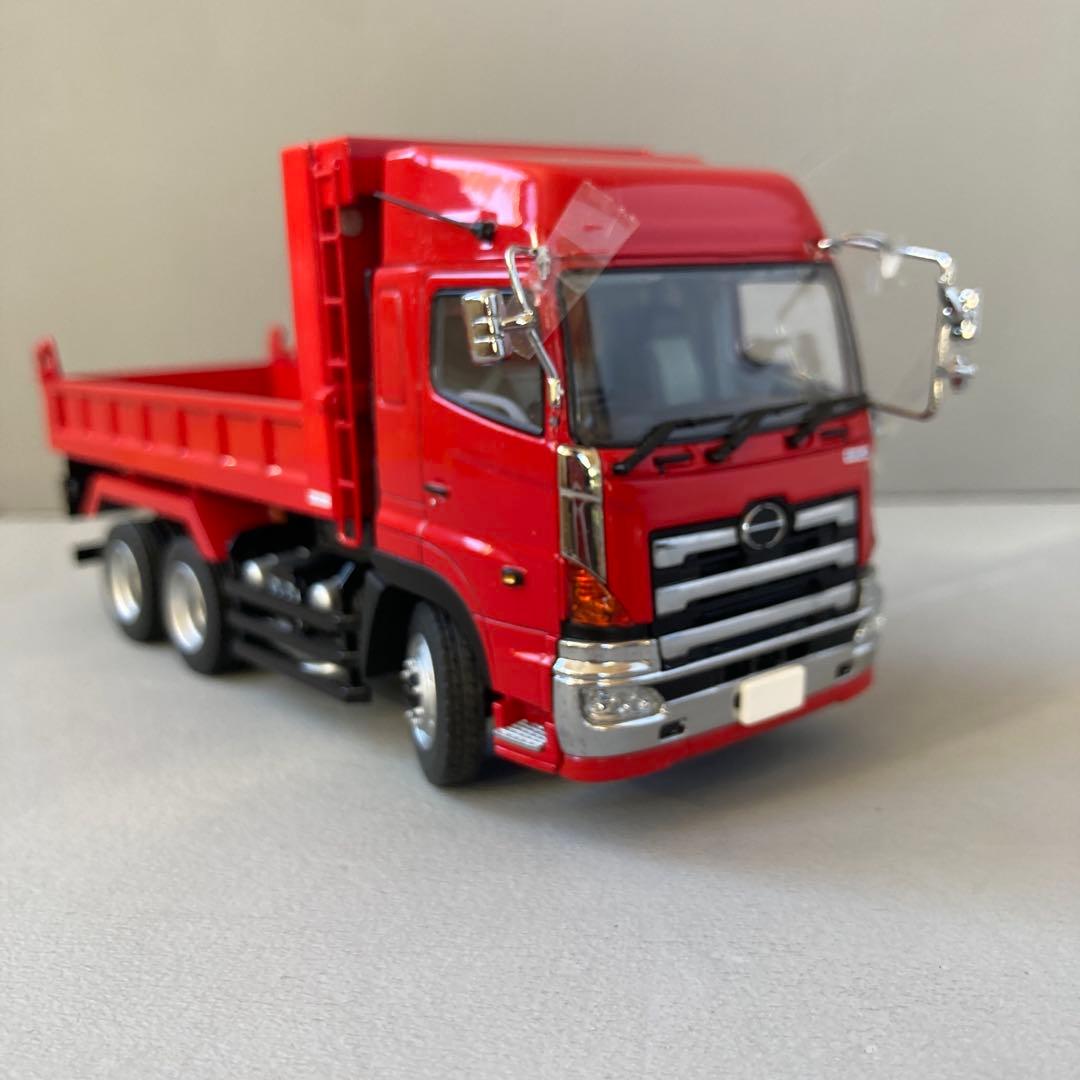 1/50 ケンクラフト　日野プロフィアダンプトラック　レッド