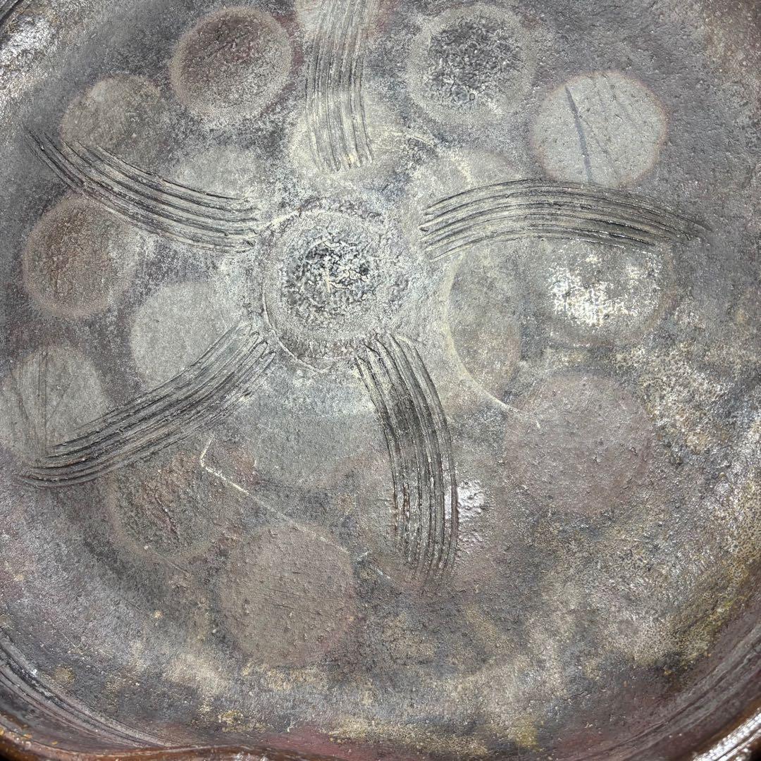 ★古陶磁/古備前 大鉢/水盤！幅 約50㎝！★