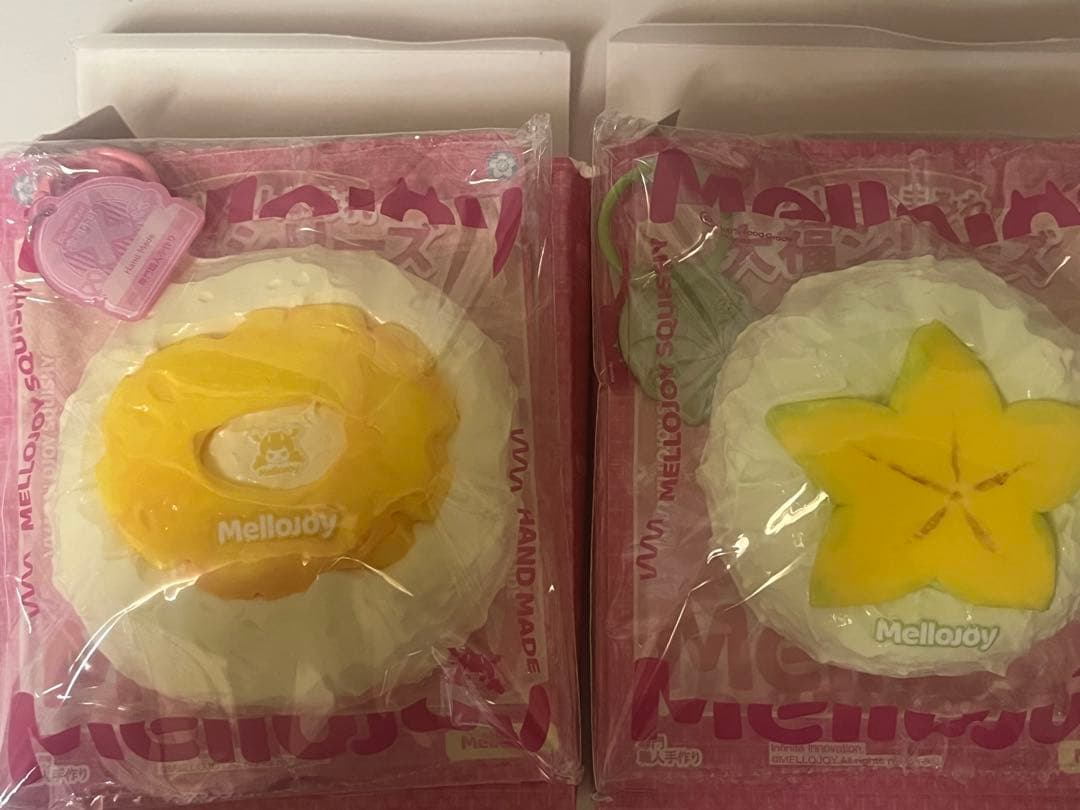 ［新品未使用］Mellojoy 大福シリーズ　スターフルーツ　パイナップルセット