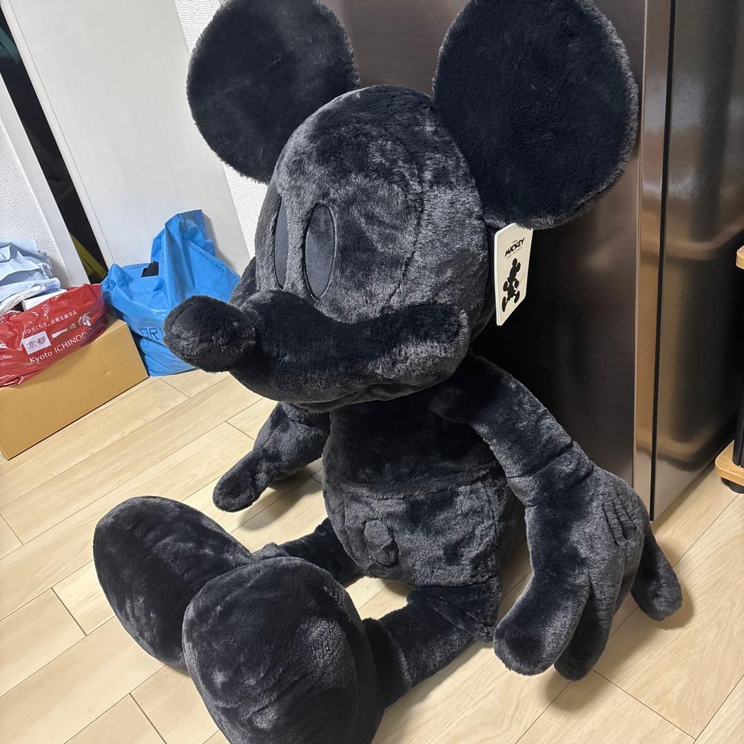ディズニー ミッキーマウス ぬいぐるみ 大きい ブラック