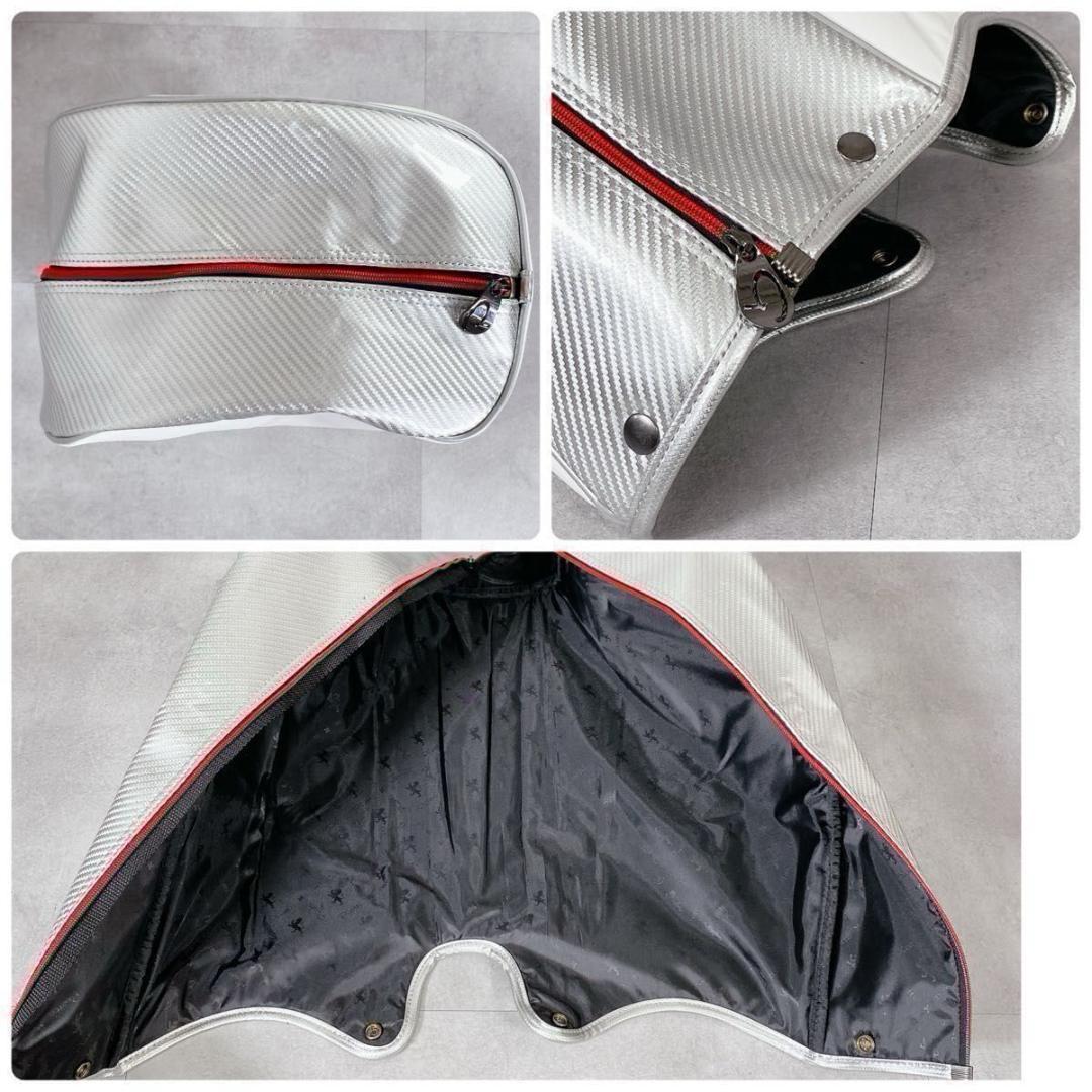 W898 Piretti ピレッティ キャディバッグ ホワイト ゴールド