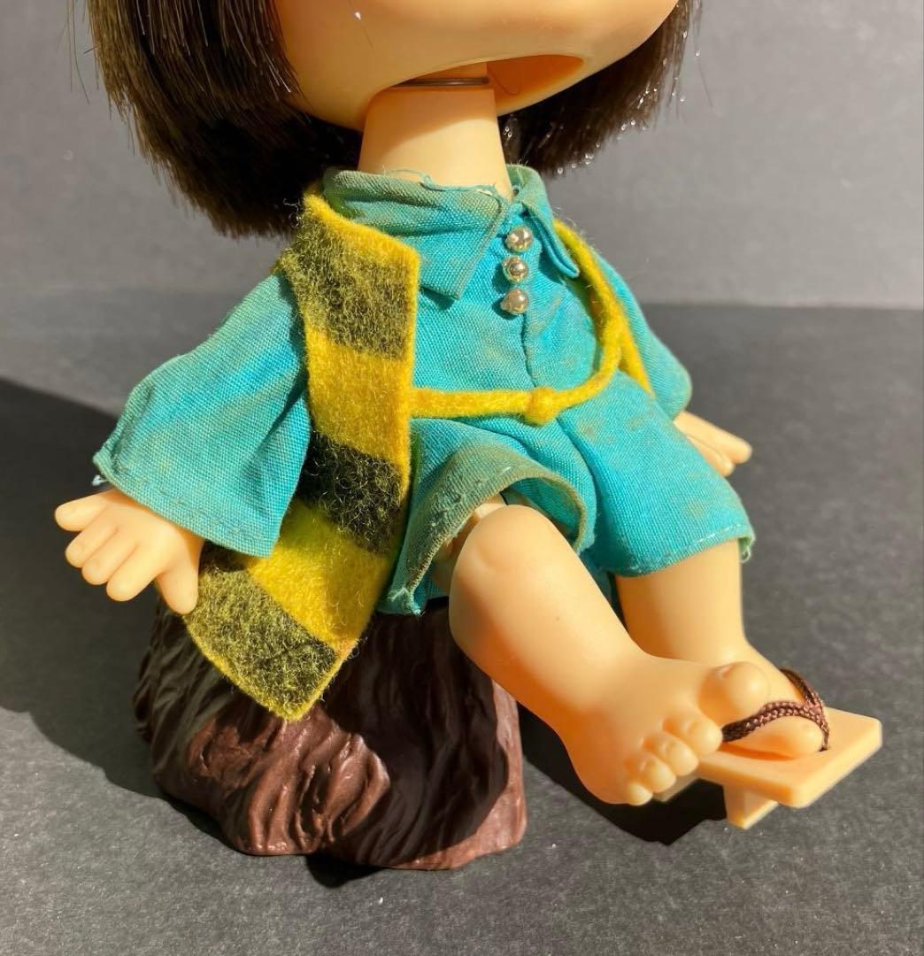 あんそにぃ　ゲゲゲの鬼太郎　下駄けり人形　おもちゃ　リプロ箱付き