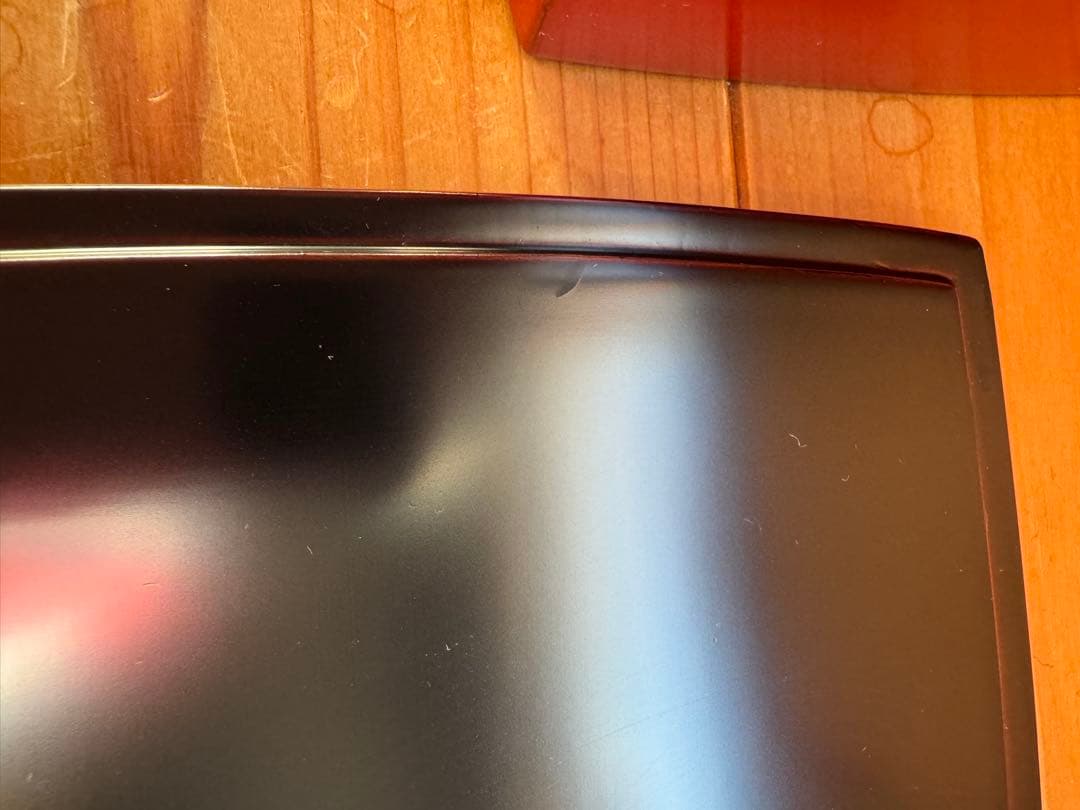 漆器製 赤色 3段重箱 四角形