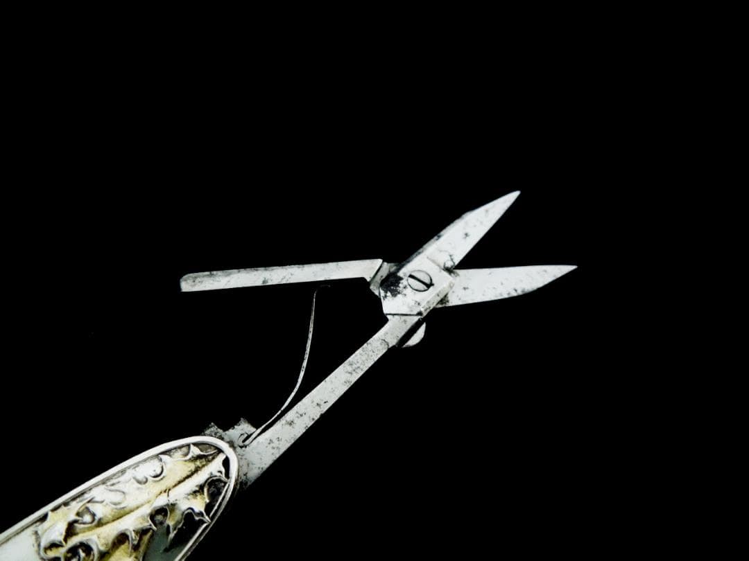 フランス　シルバーペンシル&ポケットナイフ　Eugene Lefebvre　純銀