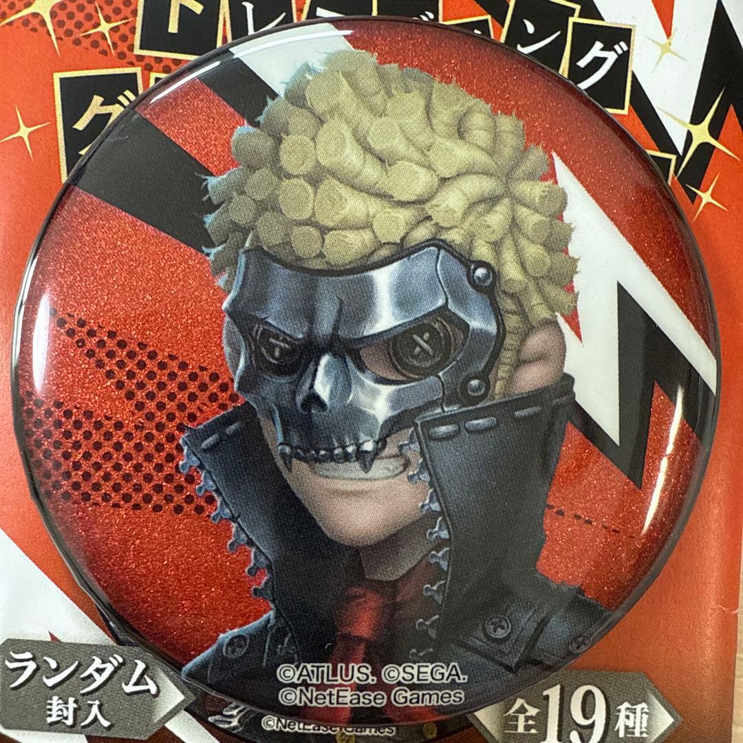 オフェンス-スカル IdentityV 第五人格×ペルソナ５ 缶バッジ 10個