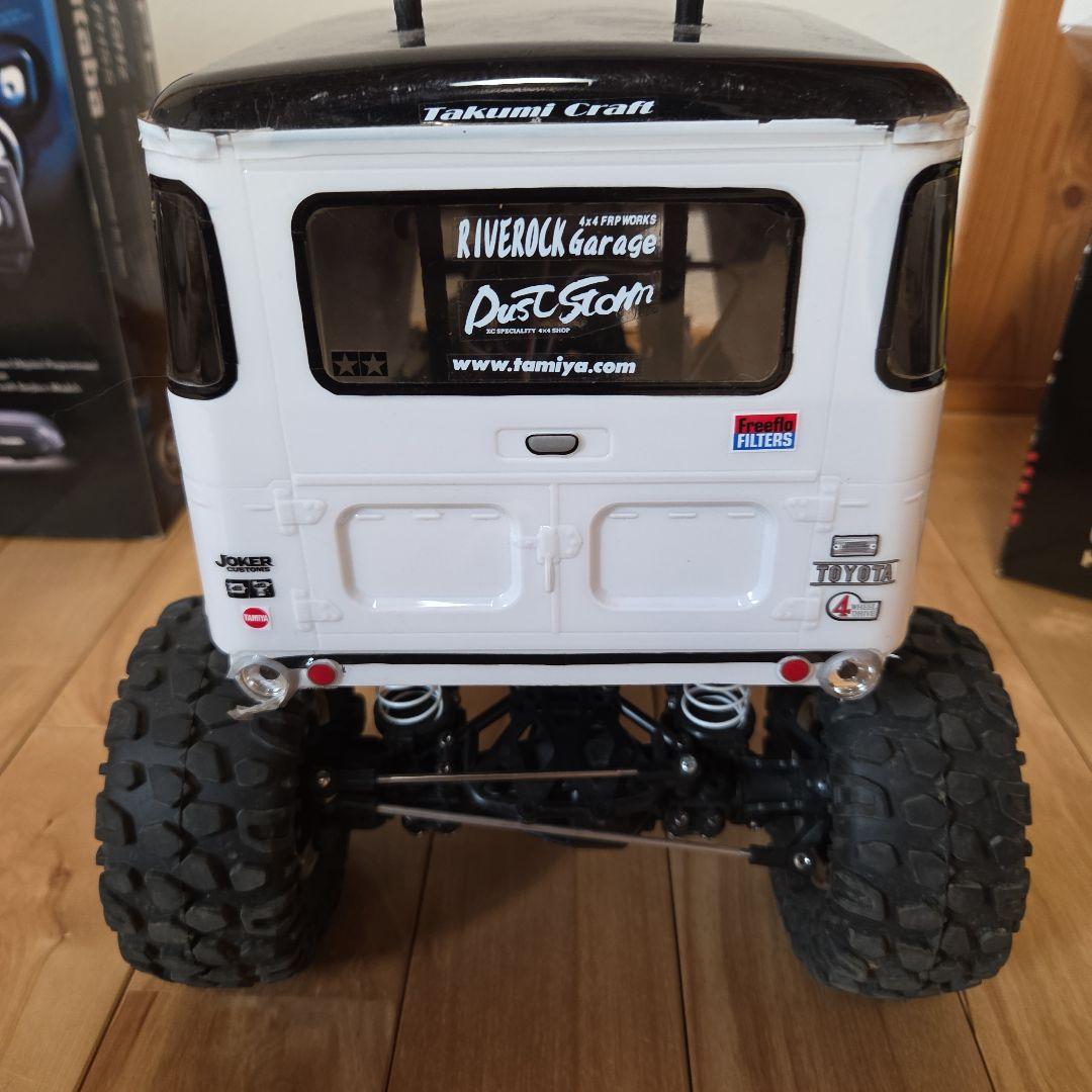 タミヤ CR-01 トヨタ ランクル40 フルセット　中古