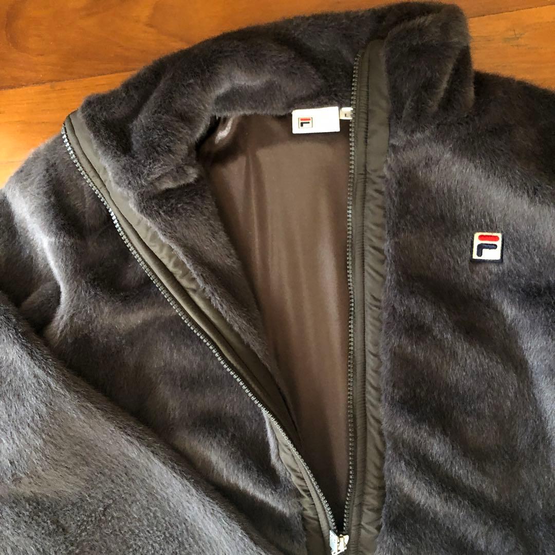 FILA フェイクファー　ジャケット　テニス　ゴルフ　L レディス