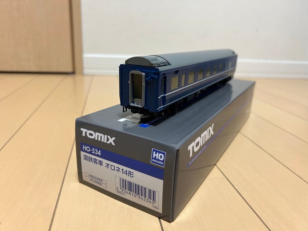 未使用TOMIX HO-057 国鉄14系15形特急寝台客車 他２両