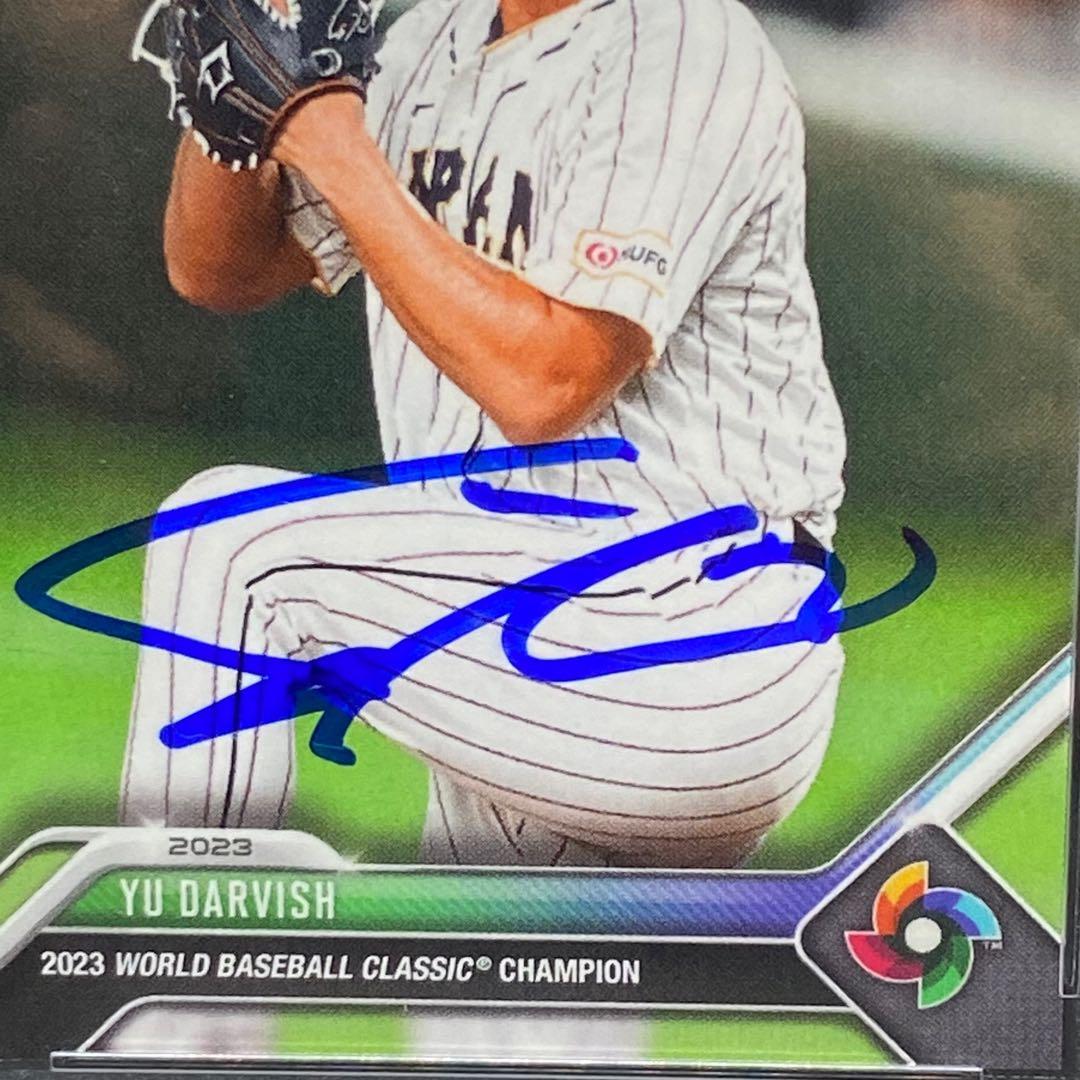激レア Topps Now WBC 日本代表 ダルビッシュ 直筆サインカード