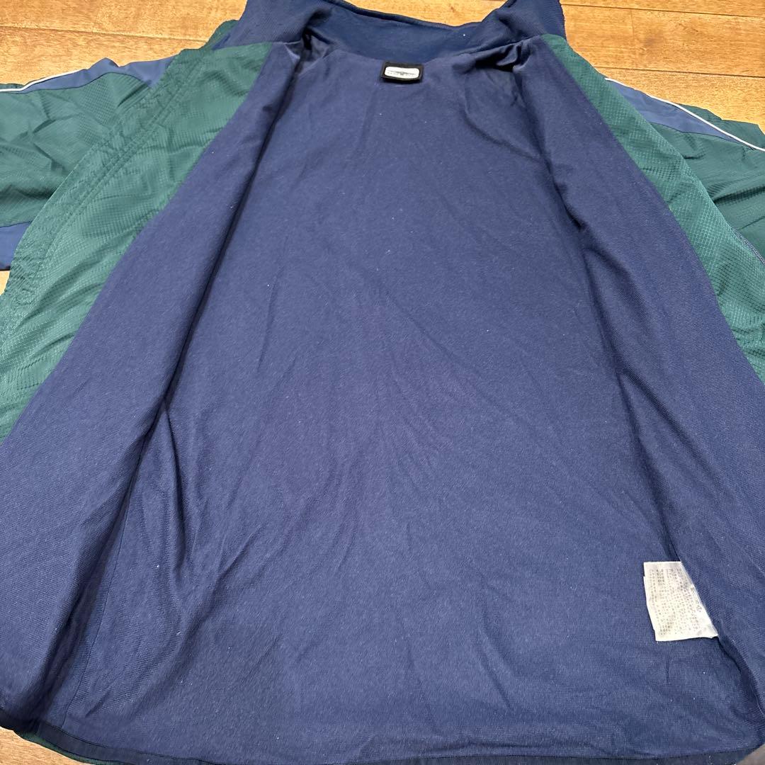 90s アンブロ ピステ上下 中綿 セットアップ 裏起毛 白タグ M