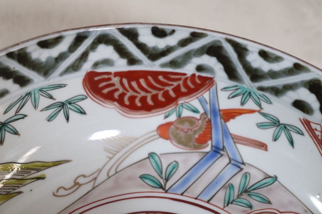 江戸　伊万里錦絵大鉢2種4点　共箱　送料込み250518