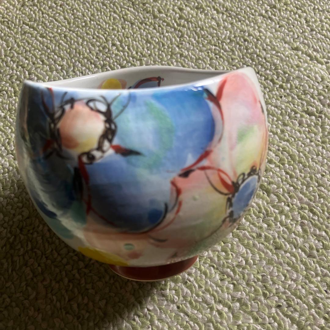 虚空蔵窯　一服腕　桜　二点セット