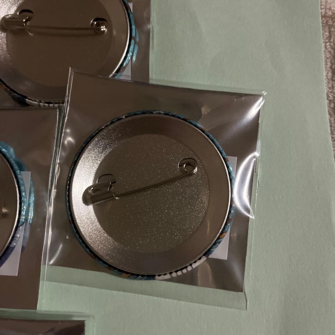 鬼滅の刃 時透無一郎 東武動物公園 動物稽古 グリッター 缶バッジ