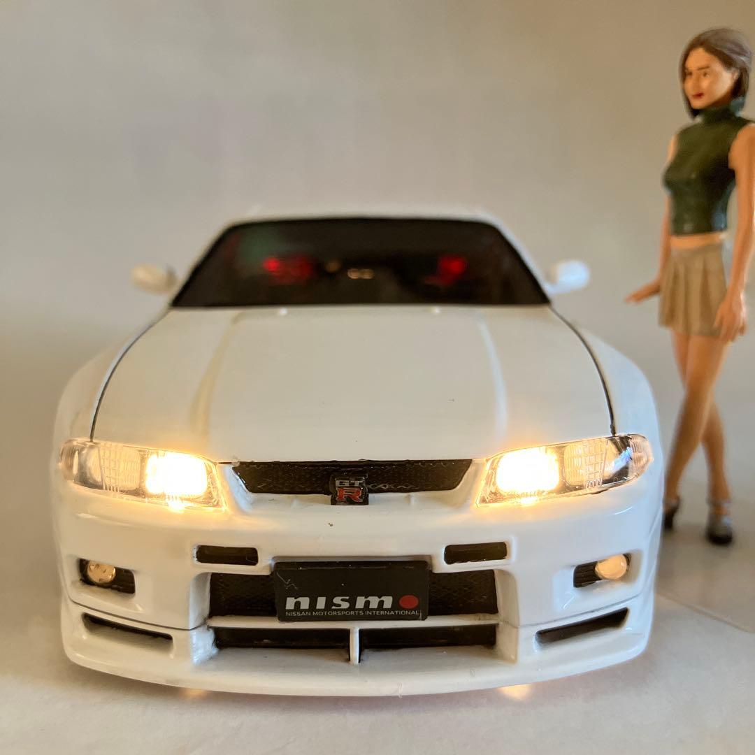 京商 ミニッツAWD用ボディ、マウント、ホイール、LED