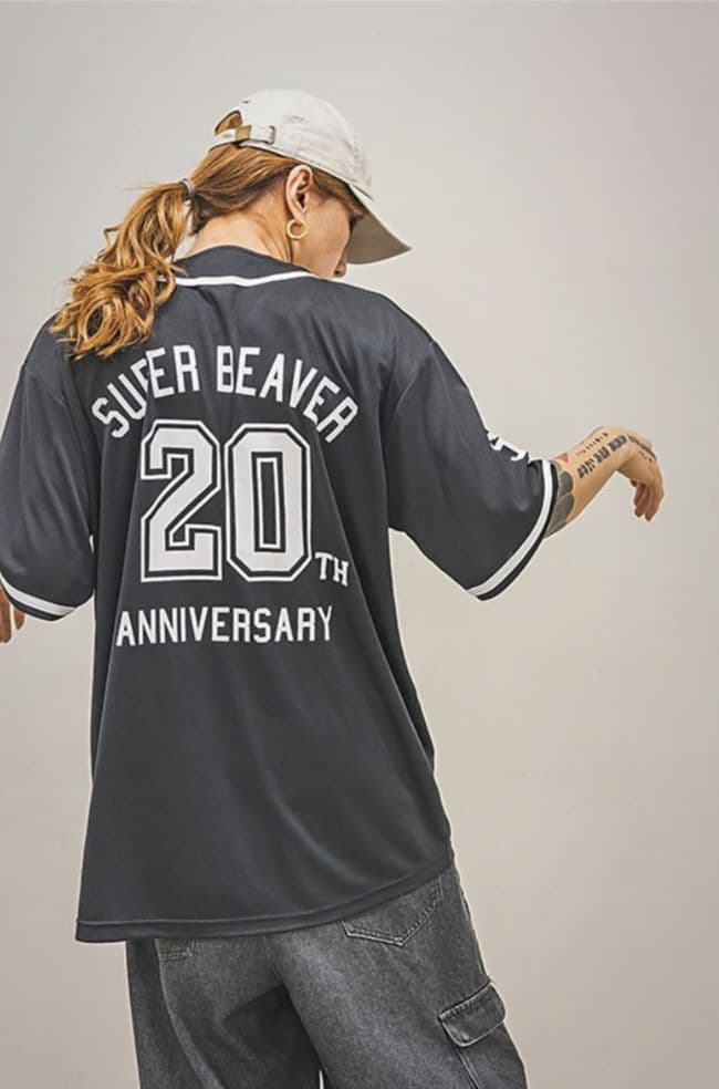 SUPER BEAVER ZOZOマリンスタジアム ベースボールシャツ XL