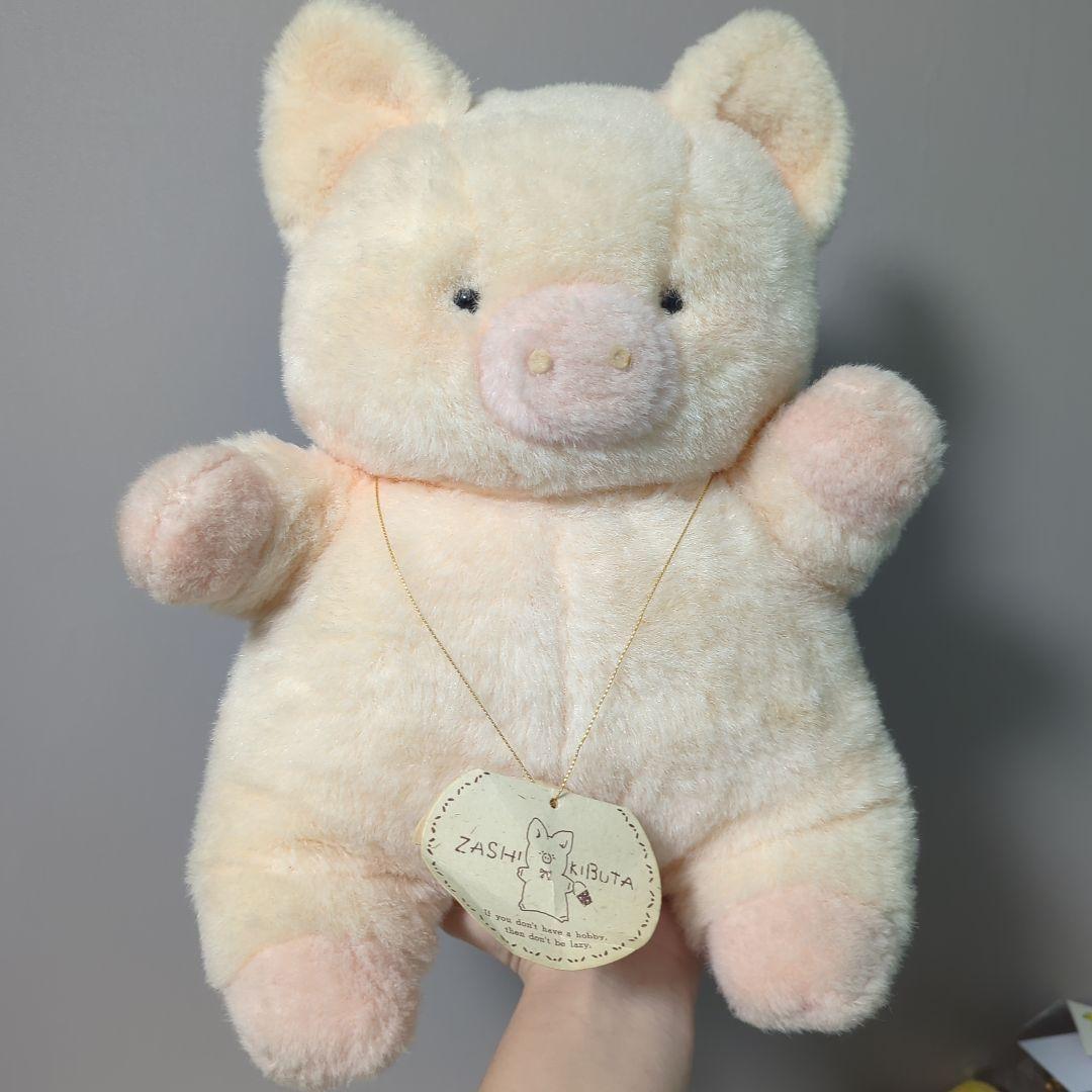 Sanrio ザシキブタ ぬいぐるみ レトロ 紙タグ付き 1985年製