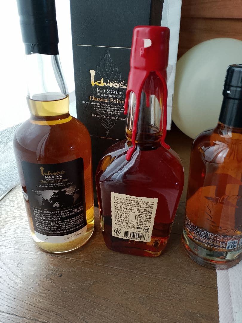 イチローズモルト クラシカルエディション 、メーカーズマーク、ニッカフロンティア