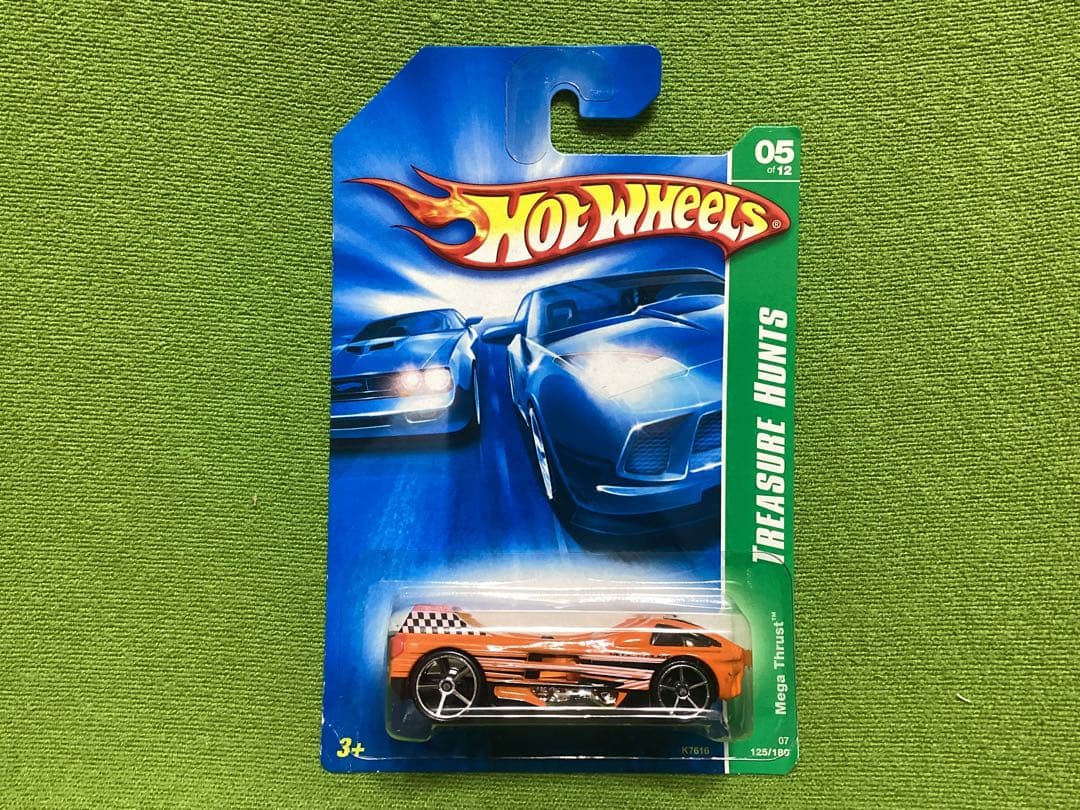 ホットウィール TREASURE HUNTS 新品 MEGA THRUST