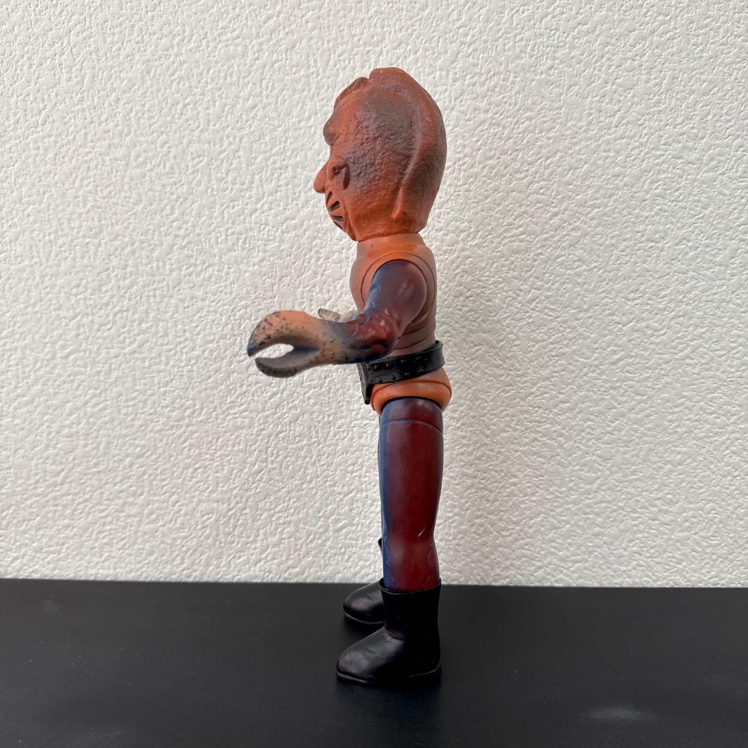当時物　旧バンダイ　仮面ライダー　怪人　サソリ男　ソフビ