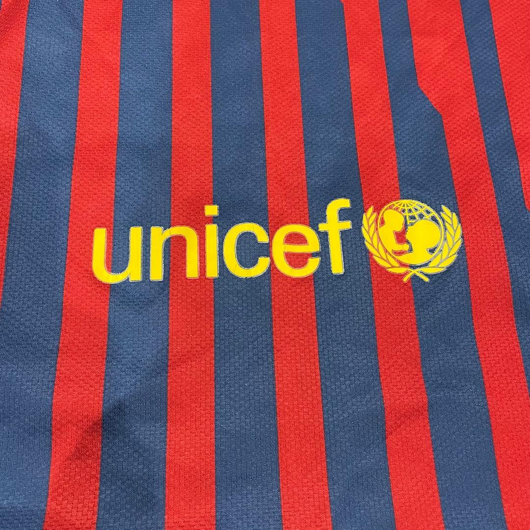 Nike FC Barcelona ストライプシャツ Mサイズ