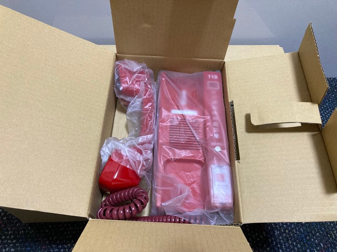 火災通報装置　本体・専用電話機　セット