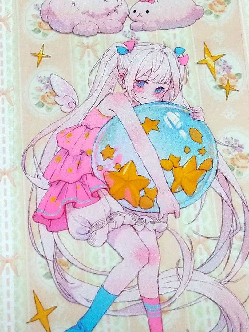 J632＃星星舞曲(PET)迷雾森林切り売り海外人物マステ女の子