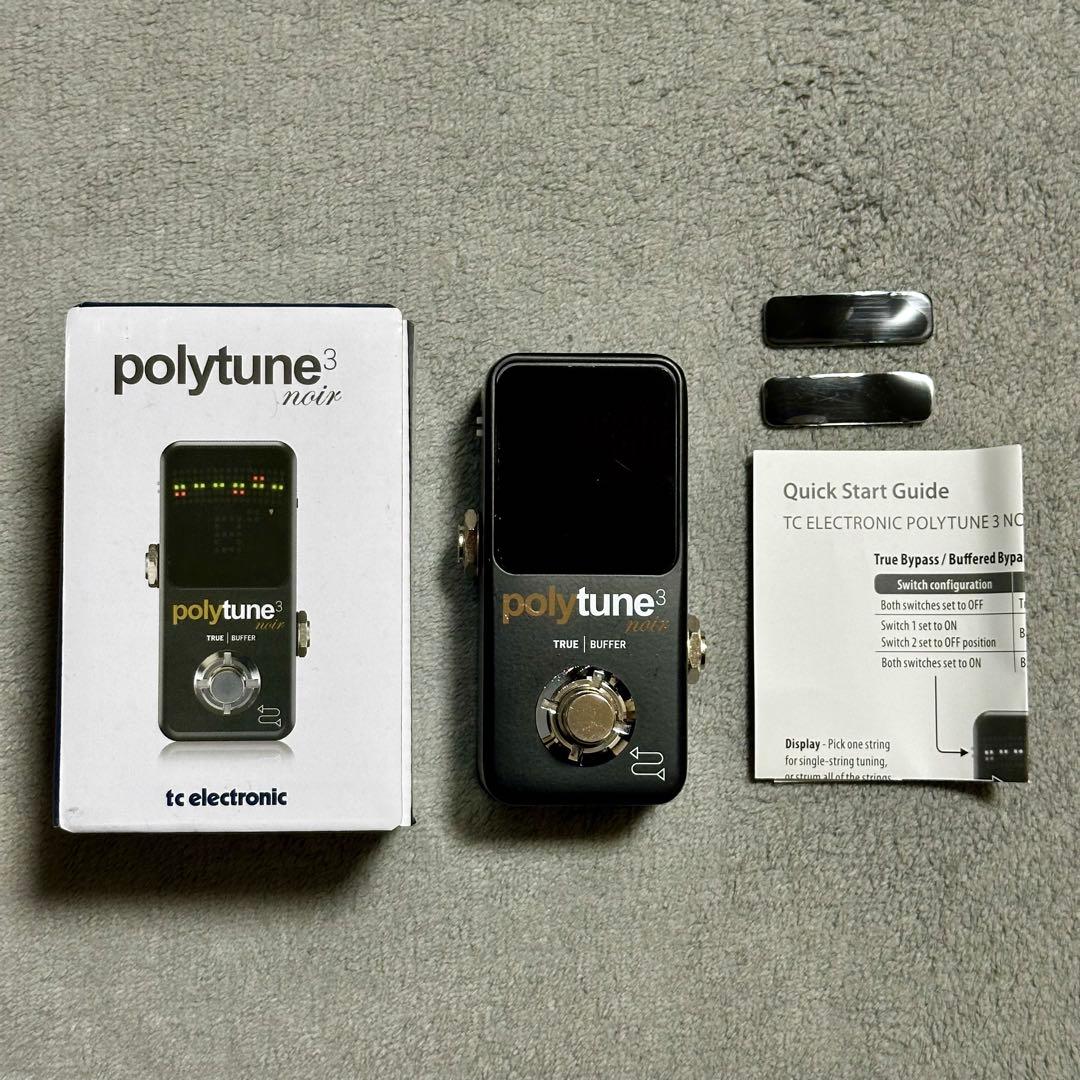 ギター TC Electronic Polytune 3 Noir