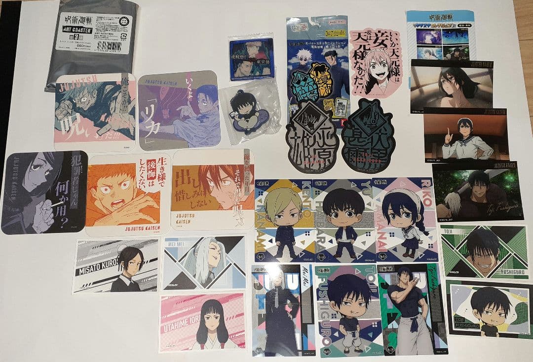 呪術廻戦　グッズ　100点以上　まとめ売り　　アクリルスタンド　50点以上含む