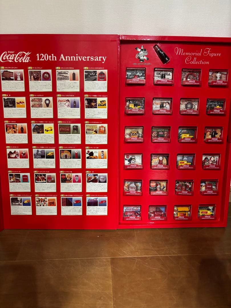 コカコーラ120th Anniversary メモリアルフィギュア　非売品