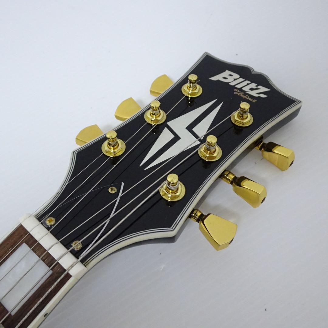 【希少！レフティ】Blitz レスポールタイプ エレキギター