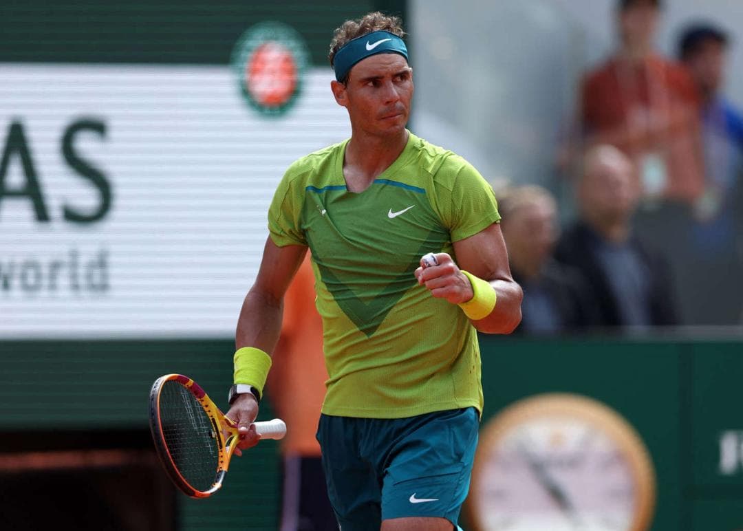 【ナダル】14回目大会制覇 2022全仏最終優勝着用ウェア類一式