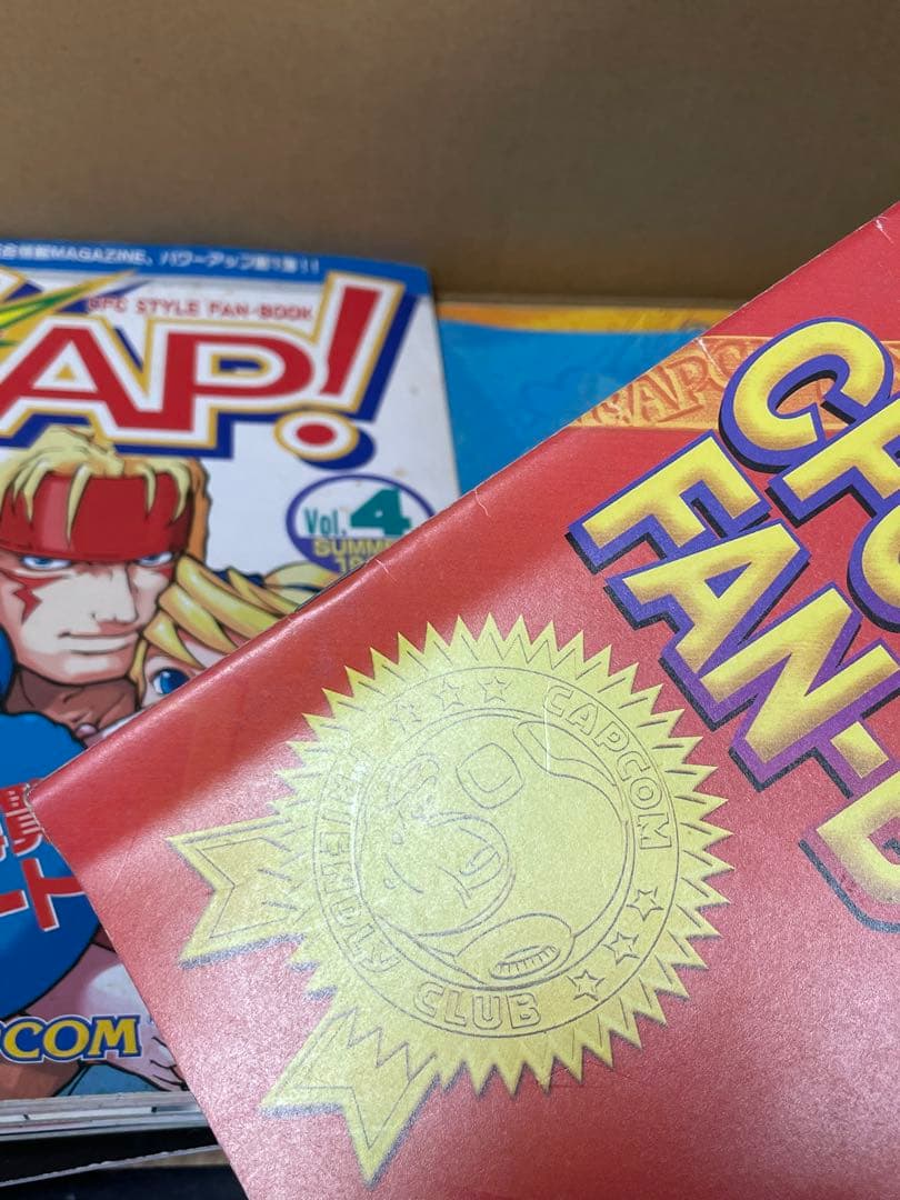 CFC CAP！　カプコンフレンドリークラブ　冊子バインダーセット