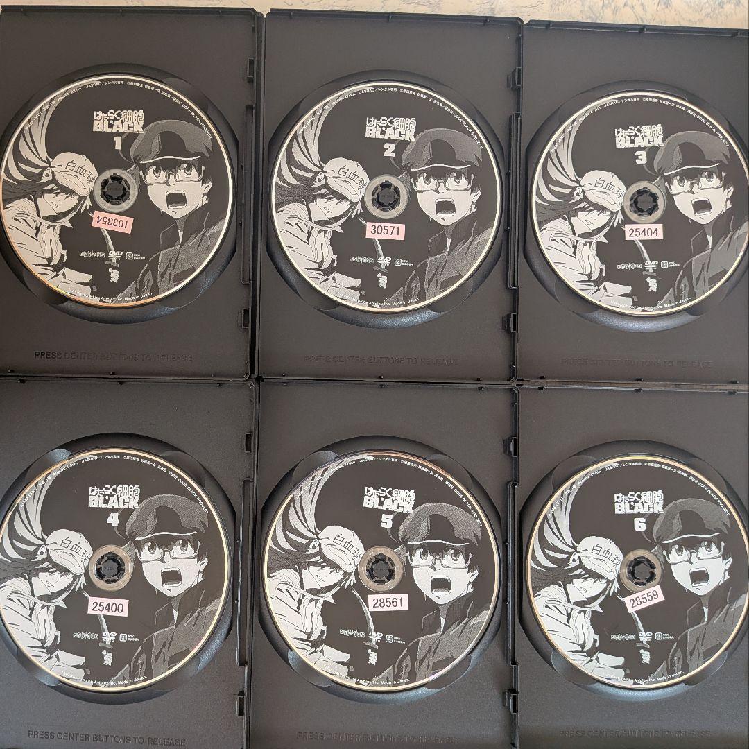 DVD　はたらく細胞　1期、2期、スペシャル、スピンオフ　計19巻　新品ケース付