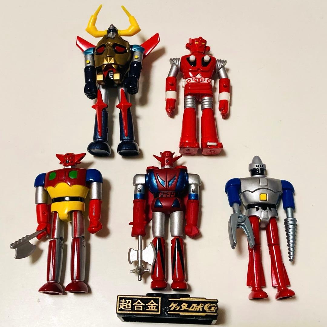 美品✳️カプセル超合金『HGシリーズ ガチャフィギュア 5個セット』ポピー 復刻版